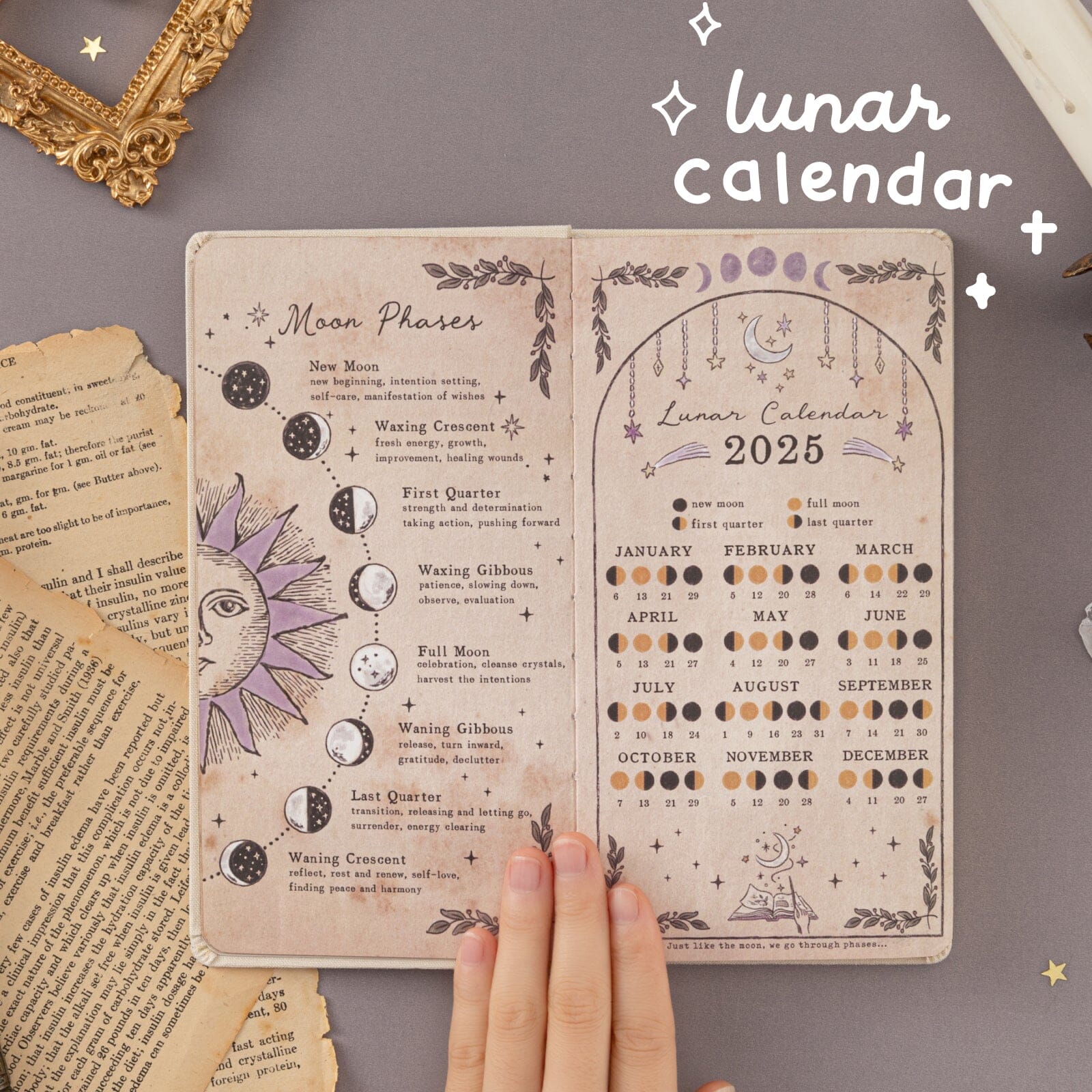 Tsuki 'The Sun' Collector's Edition Moon Planner Travel Notebook ☾