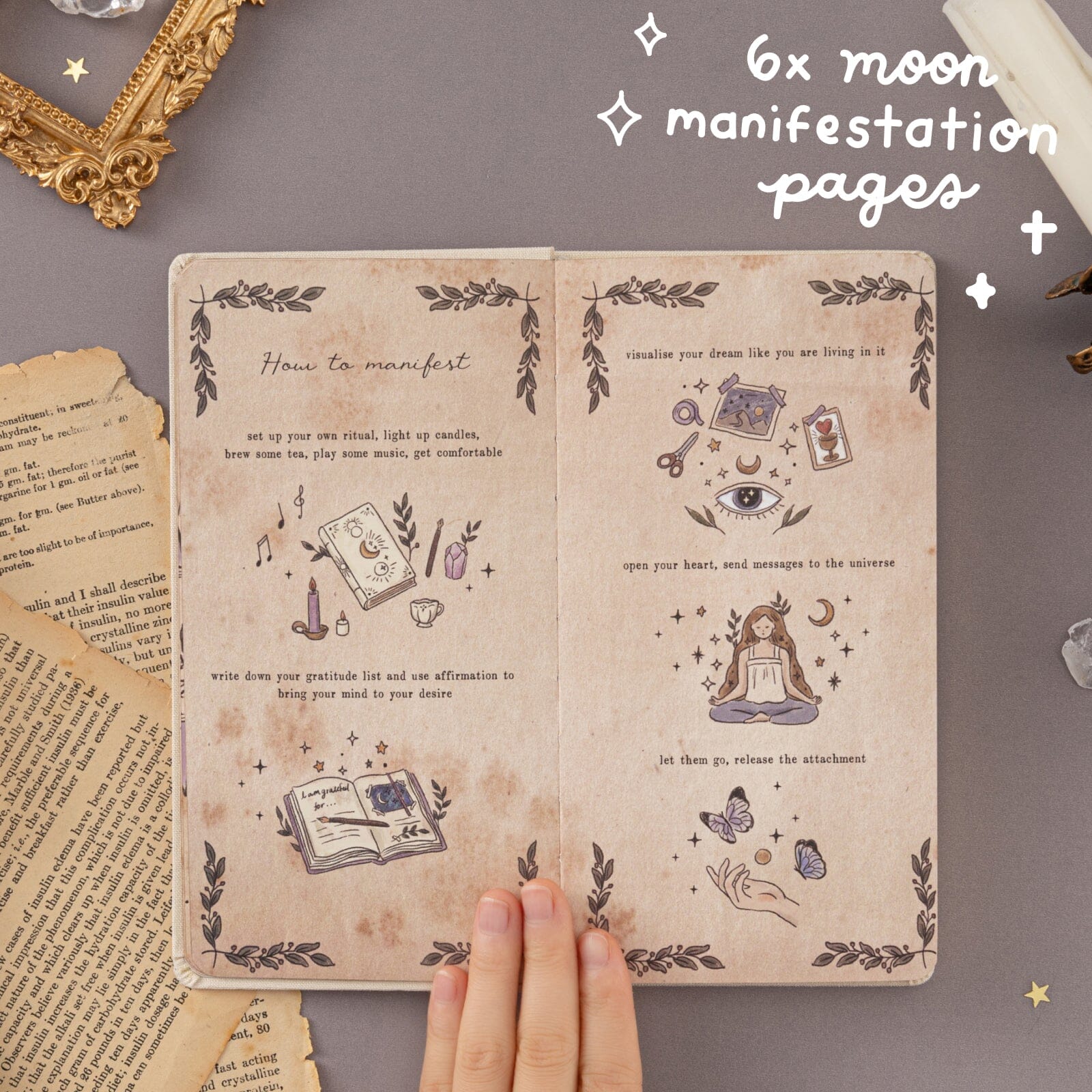 Tsuki 'The Sun' Collector's Edition Moon Planner Travel Notebook ☾