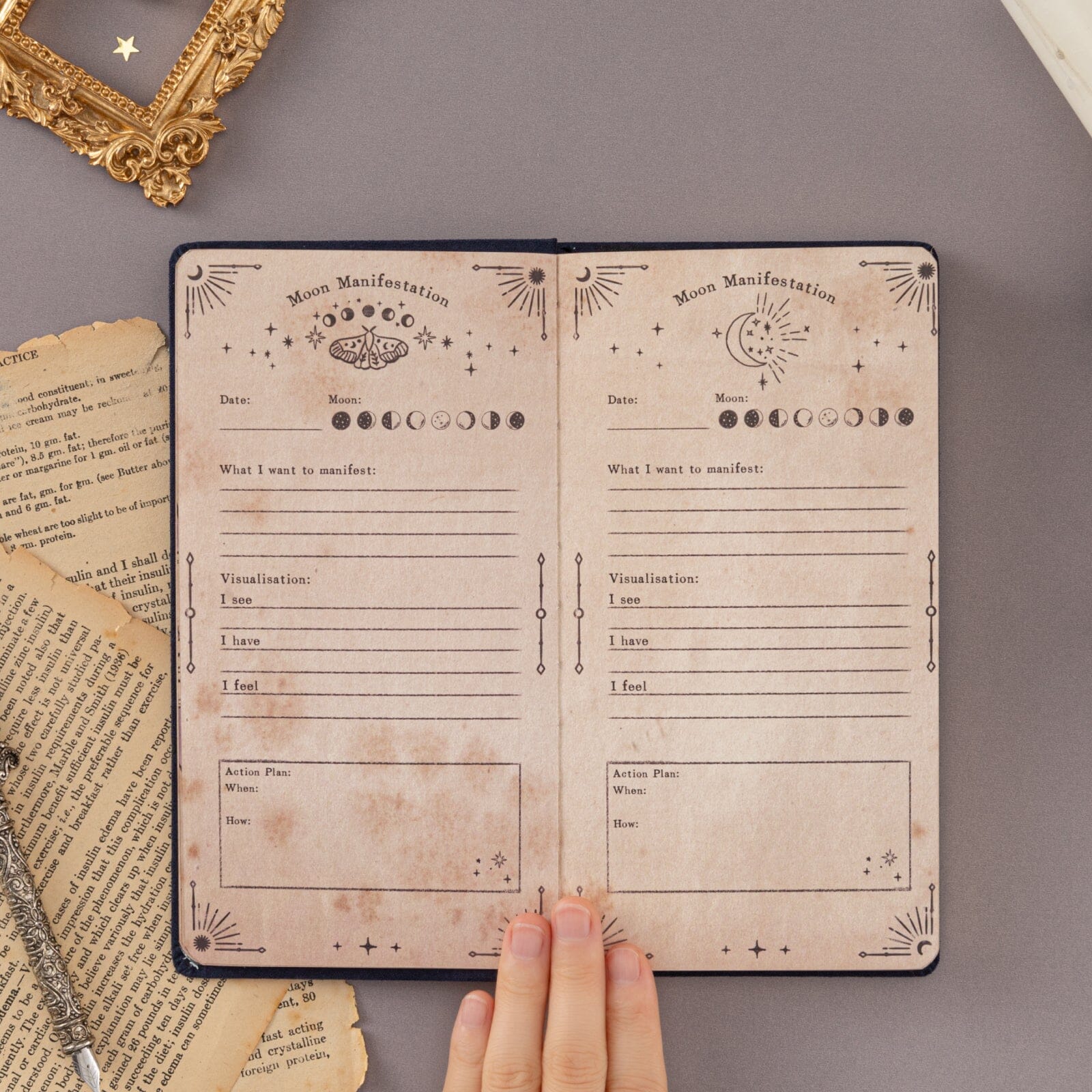 Tsuki 'The Moon' Collector's Edition Moon Planner Travel Notebook ☾