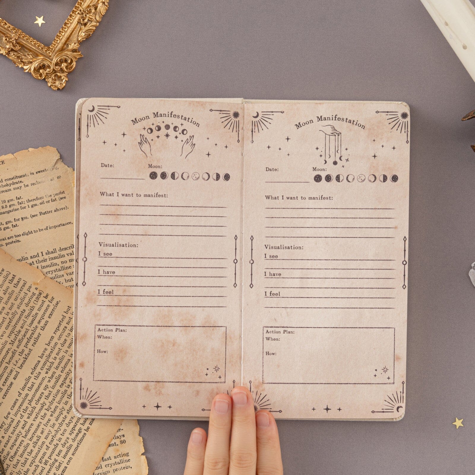 Tsuki 'The Sun' Collector's Edition Moon Planner Travel Notebook ☾