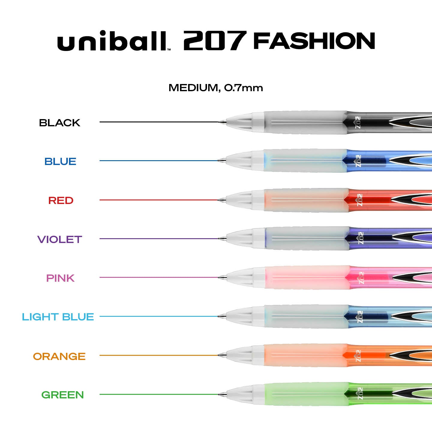 uniball™ 207 Fashion, Gel Pen