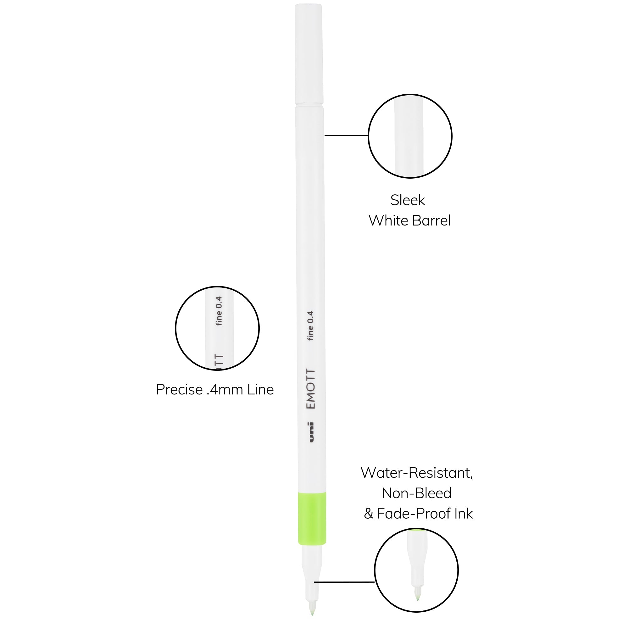 uni® EMOTT, Fine Line Marker